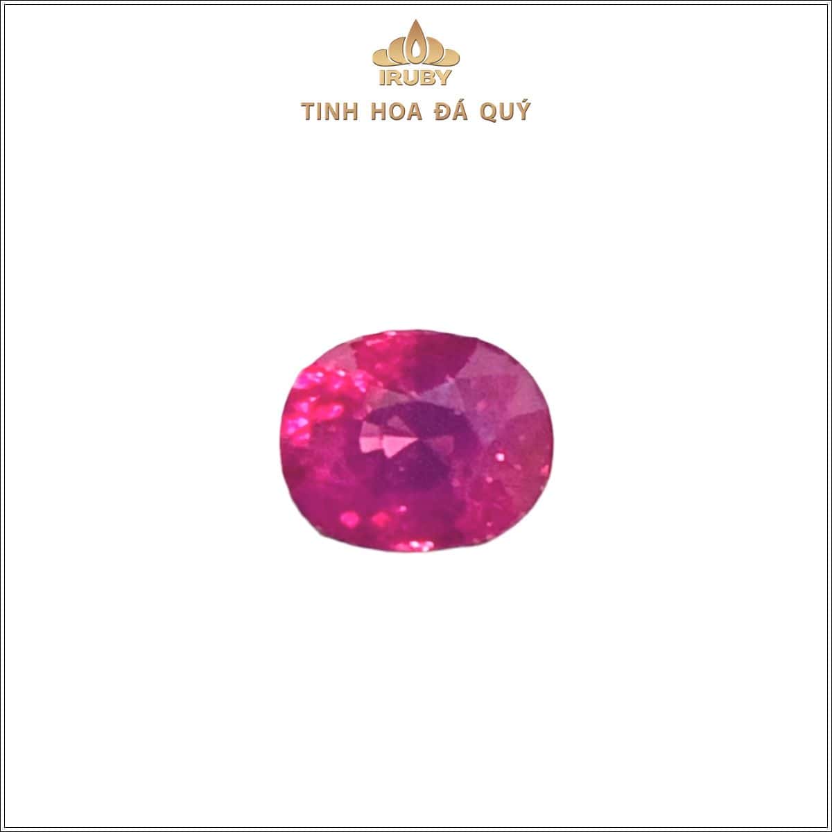 Đá Ruby facet Lục Yên tự nhiên 100% 0,84ct – IRRF26 2504084