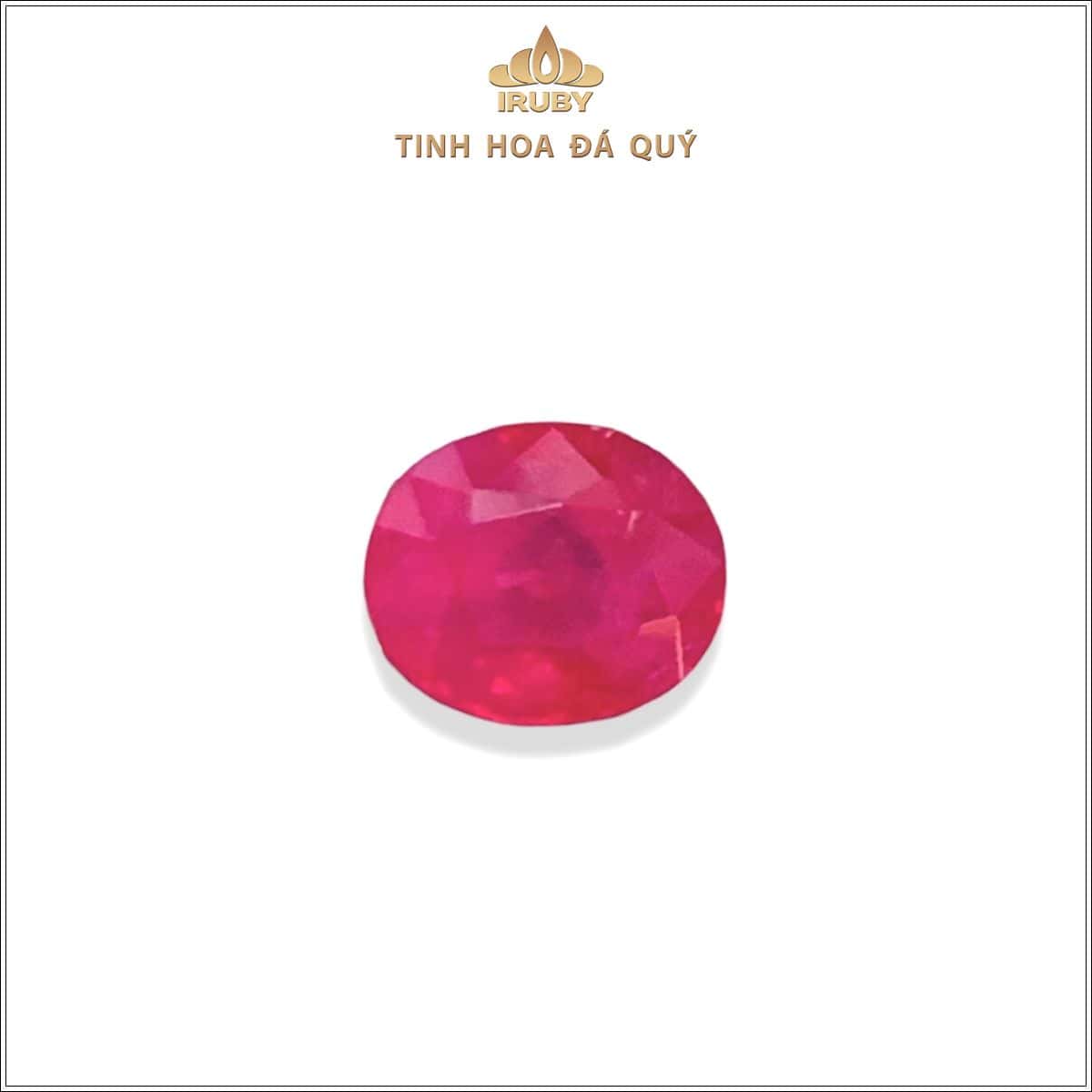 Đá Ruby facet Lục Yên tự nhiên 100% 1,06ct – IRRF16 2504106