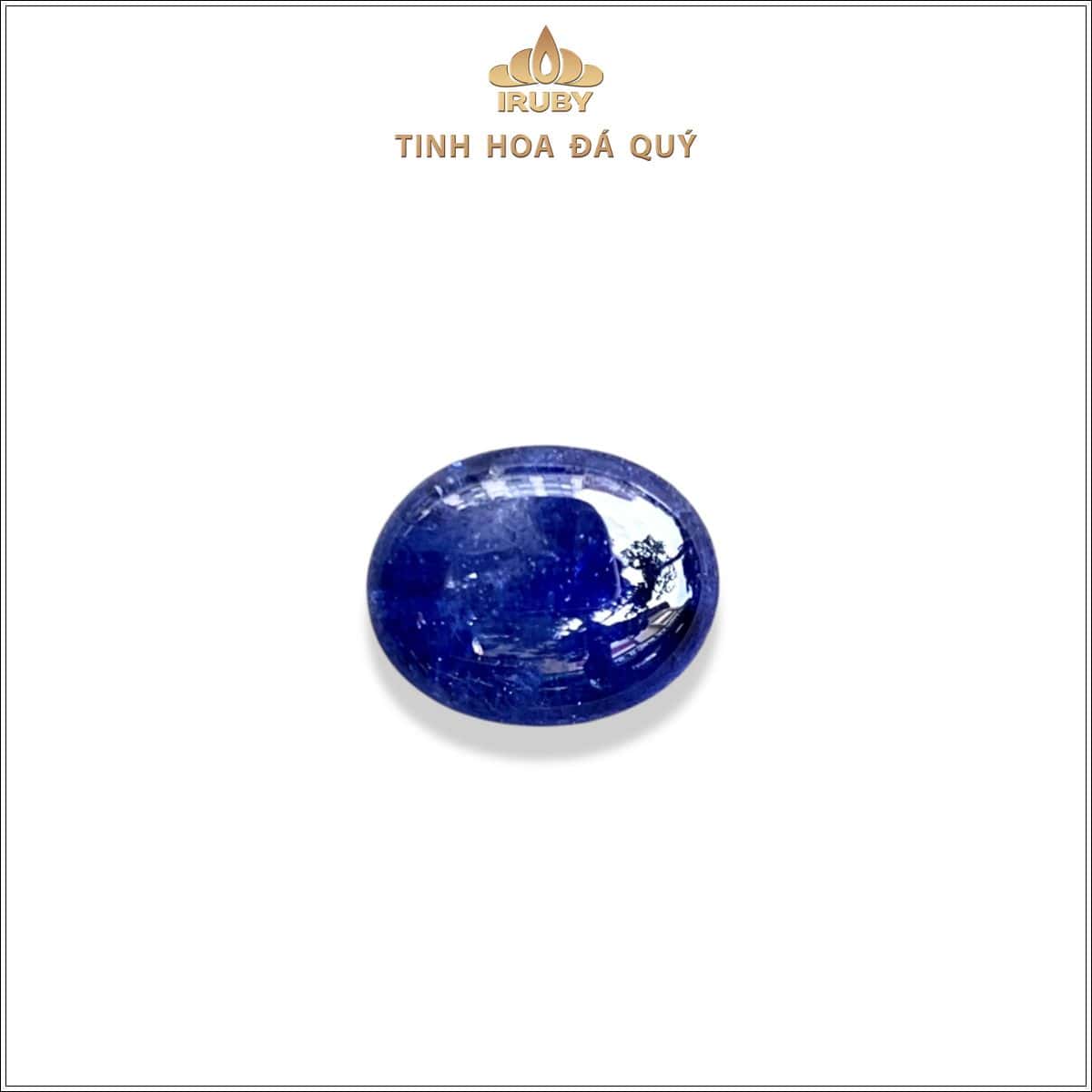 Đá Sapphire cabochon xanh lam SriLanka tự nhiên 100% 7,12ct – IRBS25 25710712