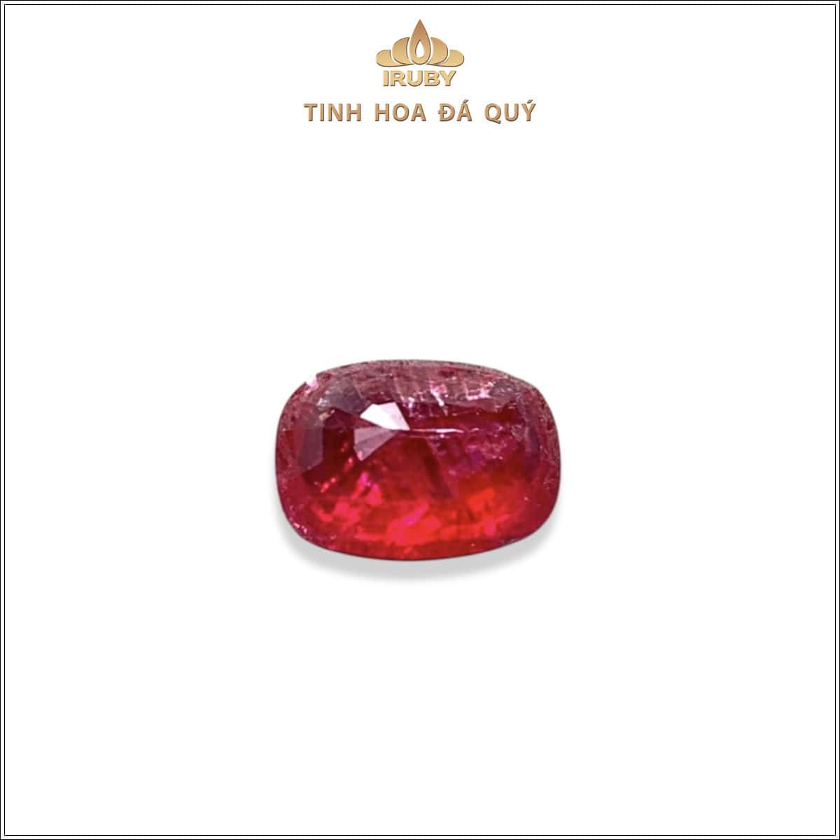 Đá Ruby facet đỏ huyết Lục Yên tự nhiên 100% 3,16ct – IRRF68 25829316