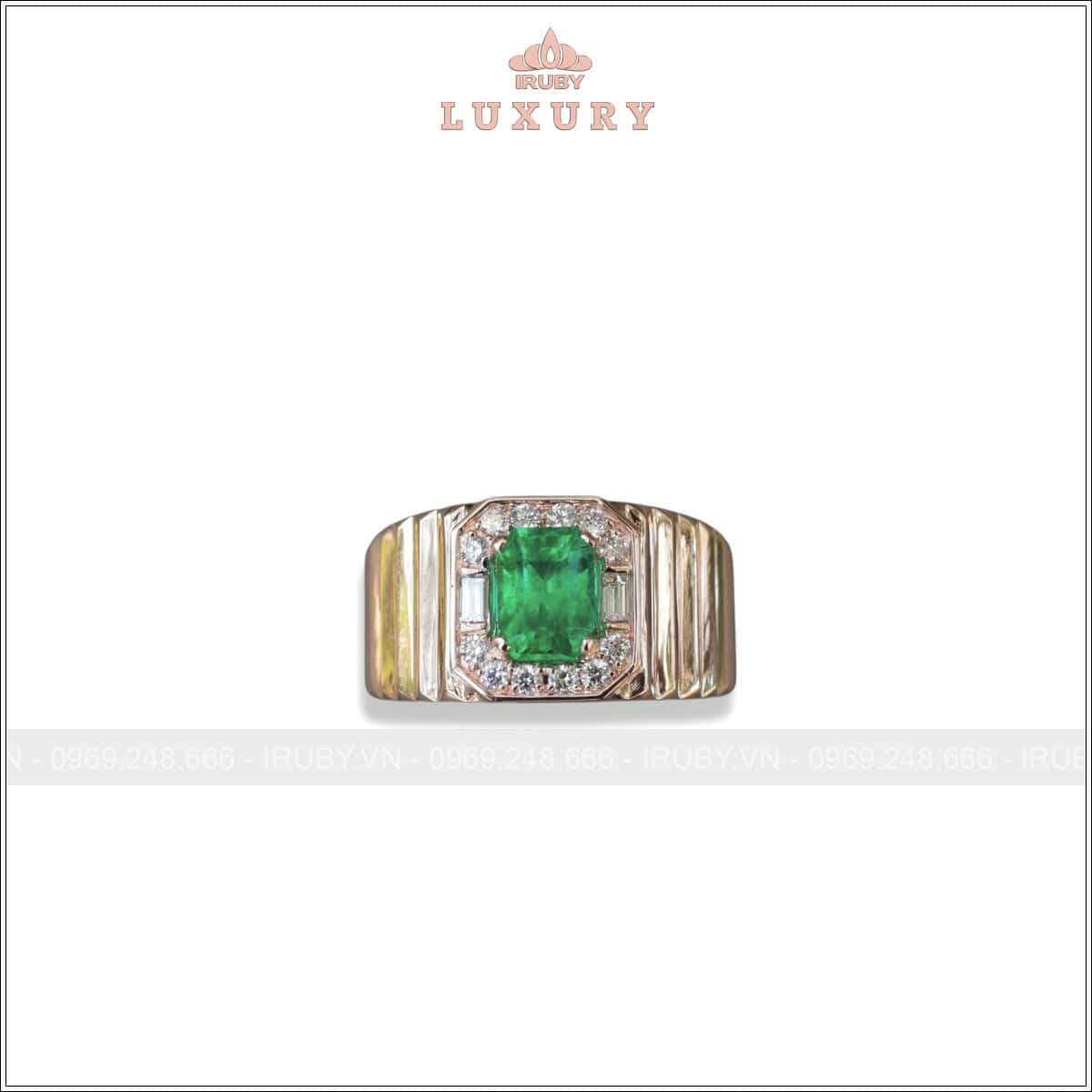 Nhẫn nam Emerald lộc phát 1,43ct – IREM112 2504143