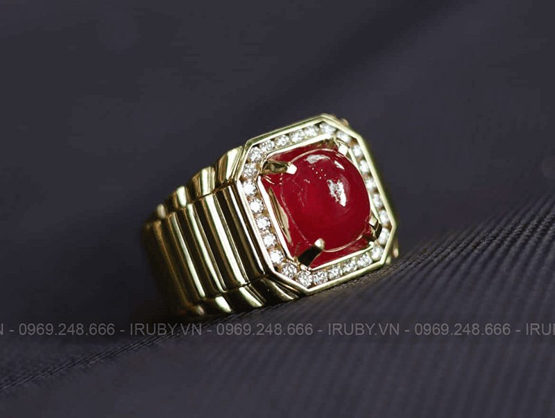 Su dung trang suc tu da Ruby nam Dinh Mao se duoc ho tro ve van khi giup hoa giai nhung hung tinh tot hon