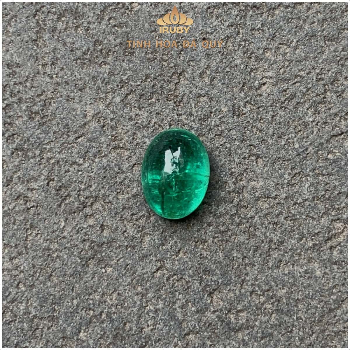 Đá Ngọc Lục Bảo xanh vivid 2,96ct - IREM39 25812296