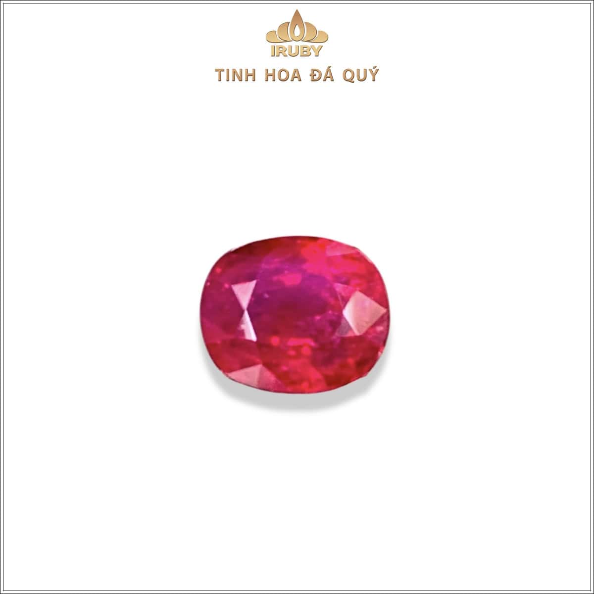Đá Ruby facet đỏ huyết Lục Yên tự nhiên 100% 1,22ct – IRRF56 25822122