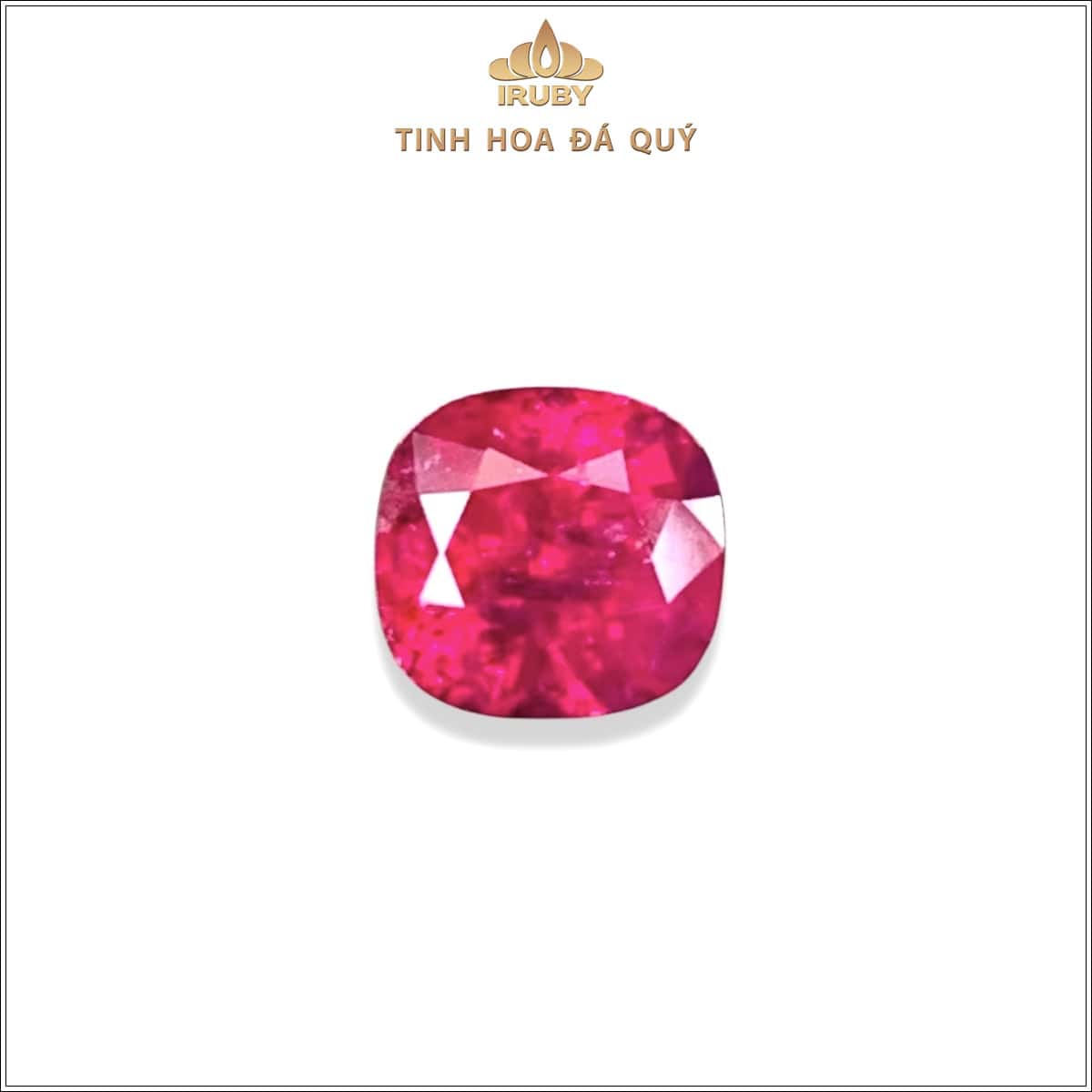 Đá Ruby facet đỏ huyết Lục Yên tự nhiên 100% 1,34ct - IRRF85 25940134
