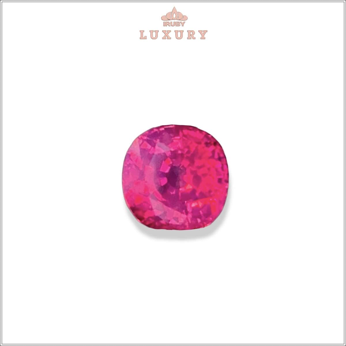 Đá Ruby facet hồng Lục Yên thiên nhiên 100% 1,16ct – IRRF80 25940116