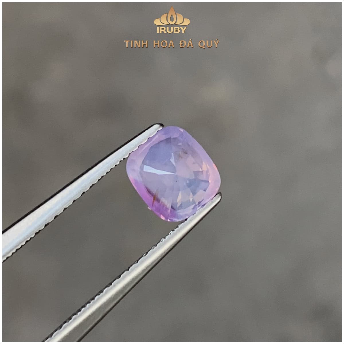 Đá Sapphire cháo đồng Lục Yên thiên nhiên 100% 1,36ct - IRPSKG36 25915136