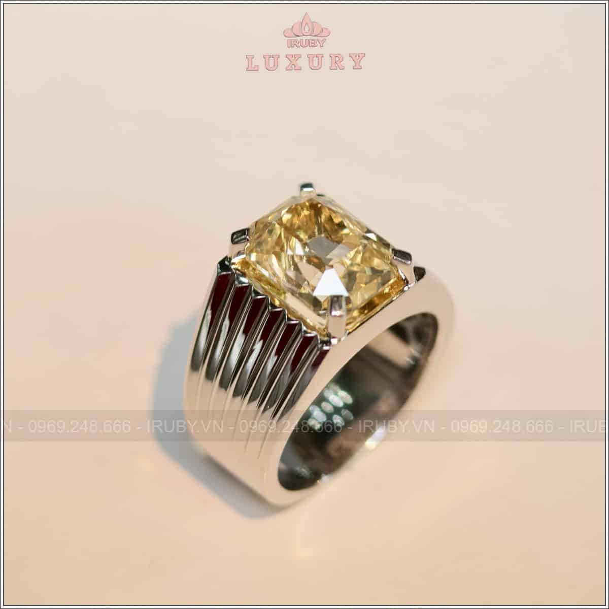 Nhẫn nam Sapphire vàng 8,70ct phong cách vintage - IRYS280 2503870