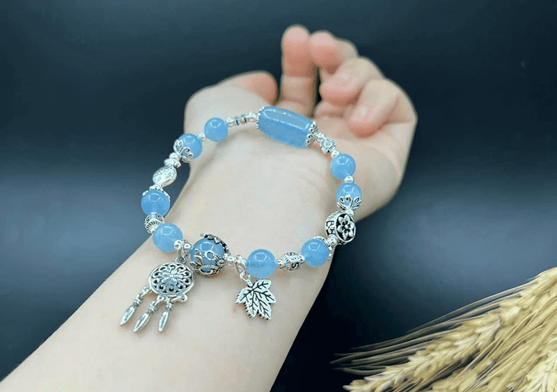 Khi su dung, chi can moi nguoi bao quan dung cach thi trang suc tu da Aquamarine se rat kho hu hong