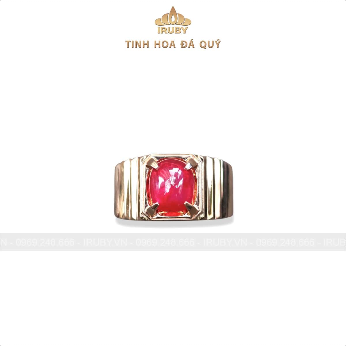 Nhẫn nam Ruby 3,73ct mẫu Lộc Phát – IRRC62 25925373
