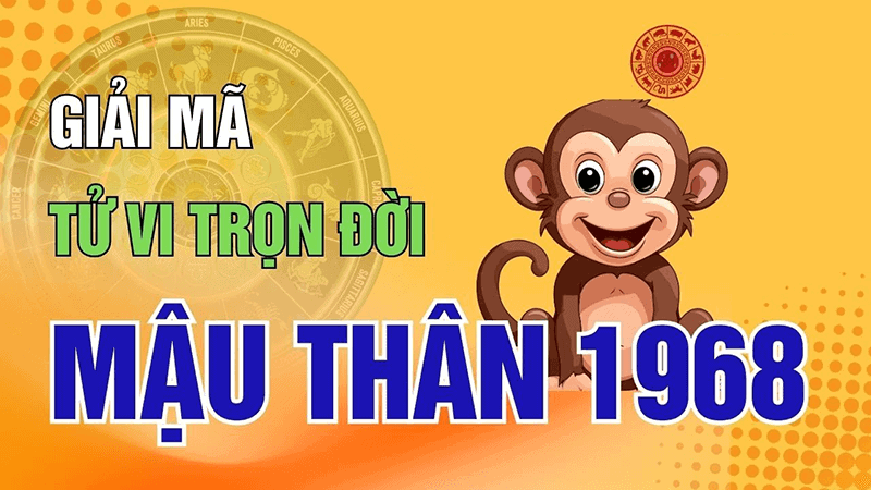Mau Than 1968 se mang menh Tho va ca nam va nu deu co tinh cach kien dinh, thong minh khi xu ly cong viec
