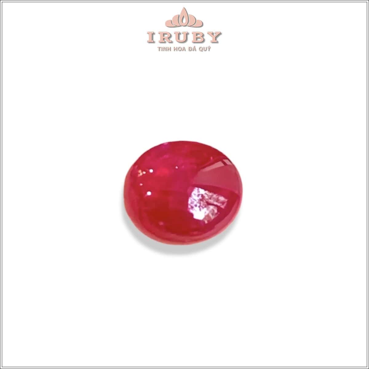 Đá Ruby cabochon đỏ Lục Yên thiên nhiên 100% 1,97ct - IRRC18 25117197