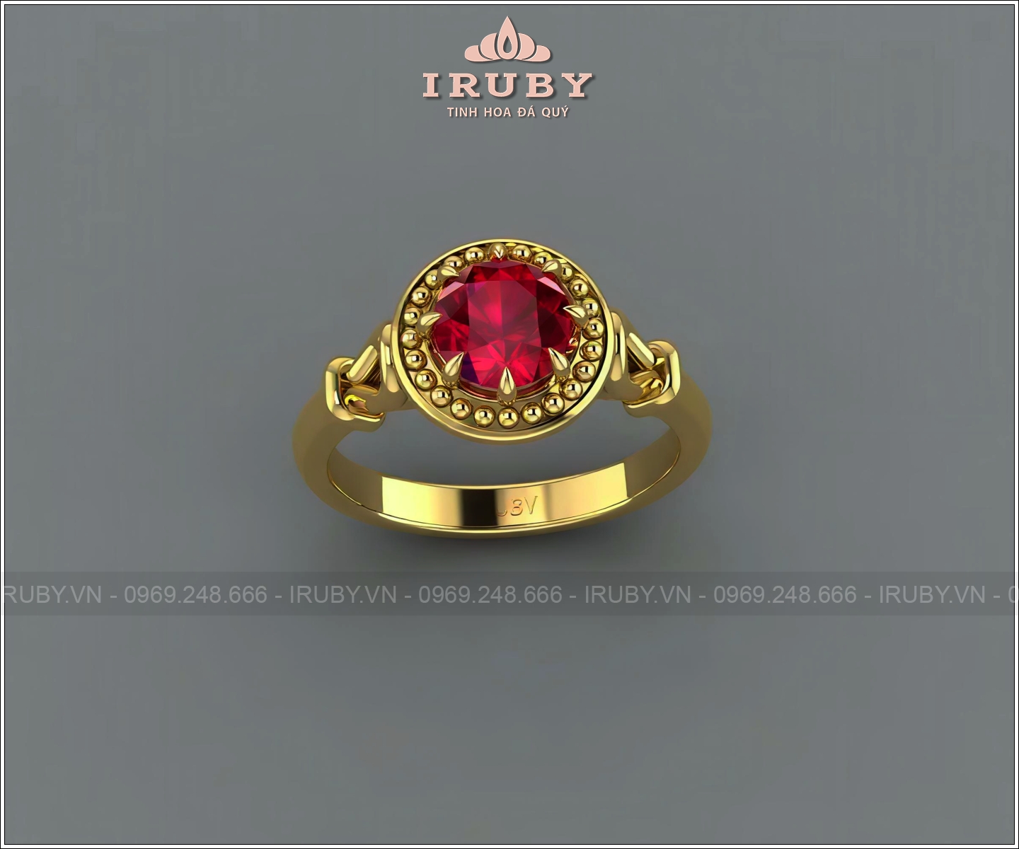 Nhẫn nữ đá quý thiết kế cao cấp