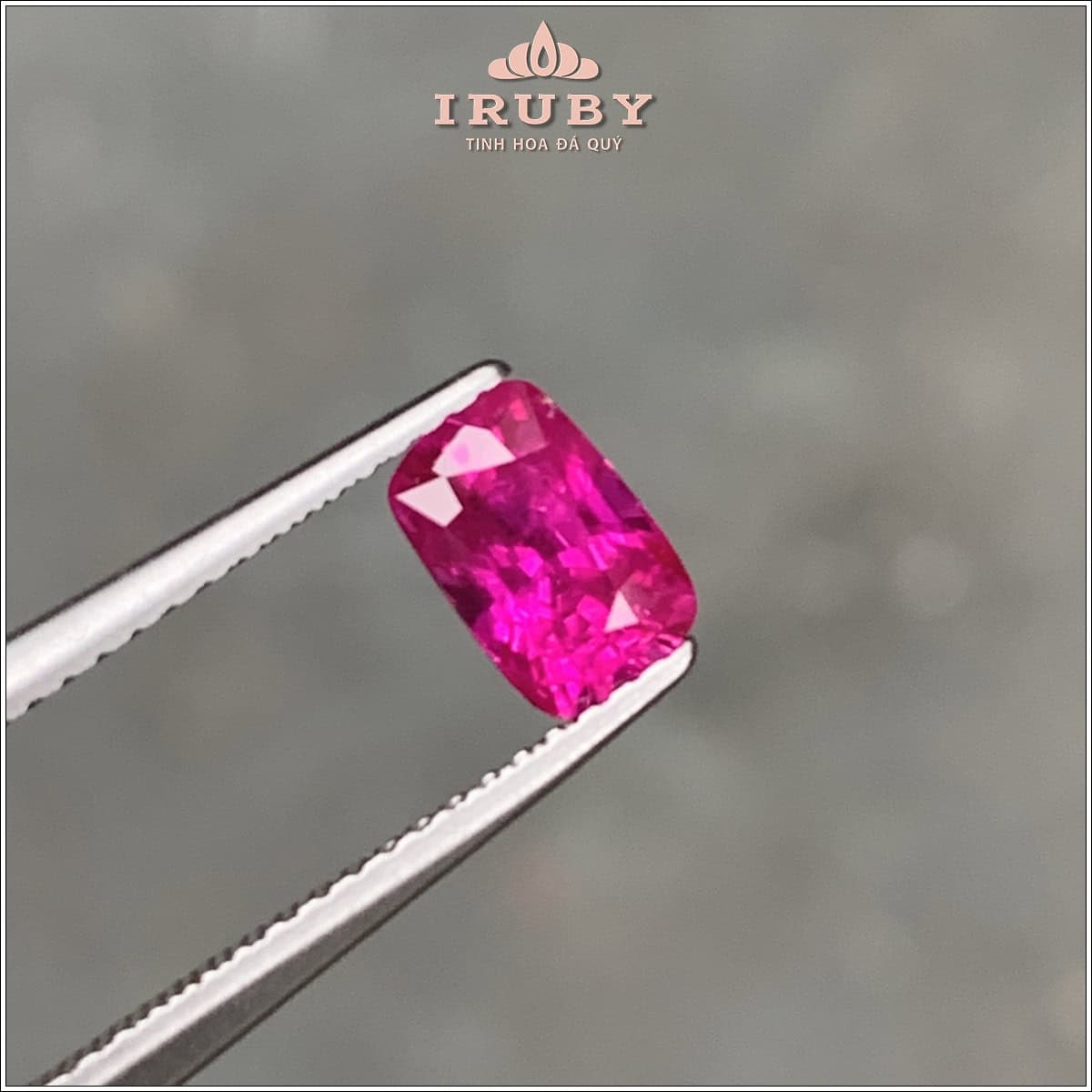 Viên Ruby facet hồng Lục Yên tự nhiên 100% 1,27ct - IRRF99 251150127