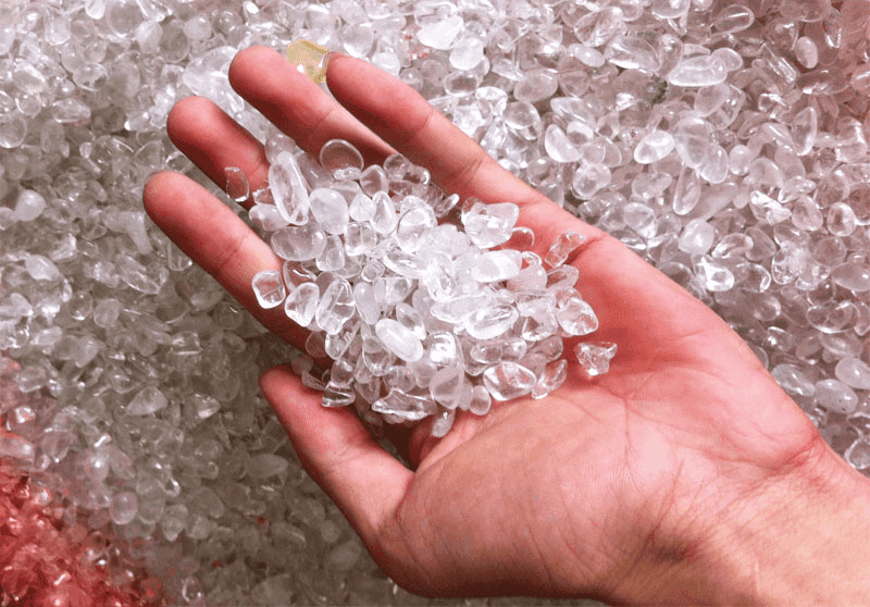 Thach anh vun la loai da phong thuy rat tot cho suc khoe nen moi nguoi khong can qua lo lang khi su dung