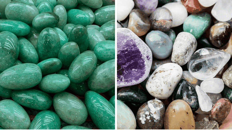 Ve mat phong thuy, da cam thach se can bang cam xuc, ho tro suc khoe, con thach anh giup thu hut tai loc