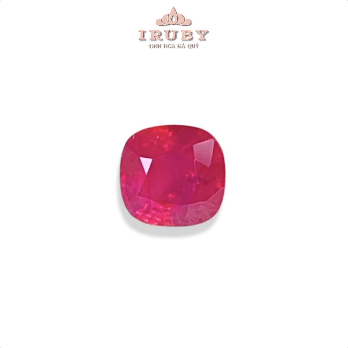 Đá Ruby facet đỏ huyết Lục Yên tự nhiên 100% 1,20ct – IRRF66 251226120