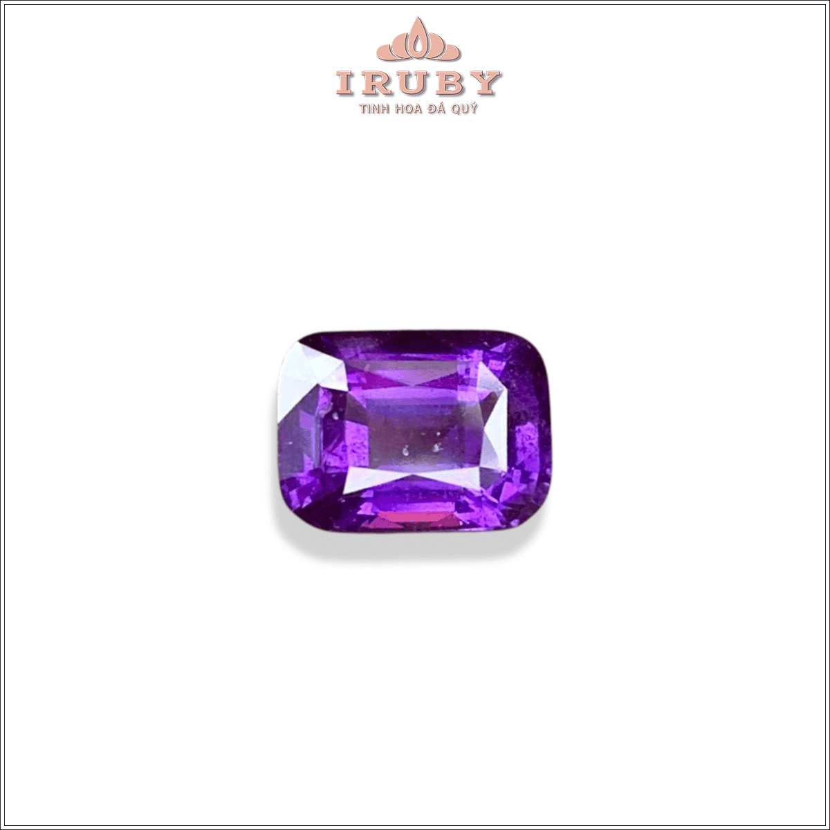 Đá Sapphire tím violet SriLanka tự nhiên 100% 4,04ct - IRPSKG135 2512108404