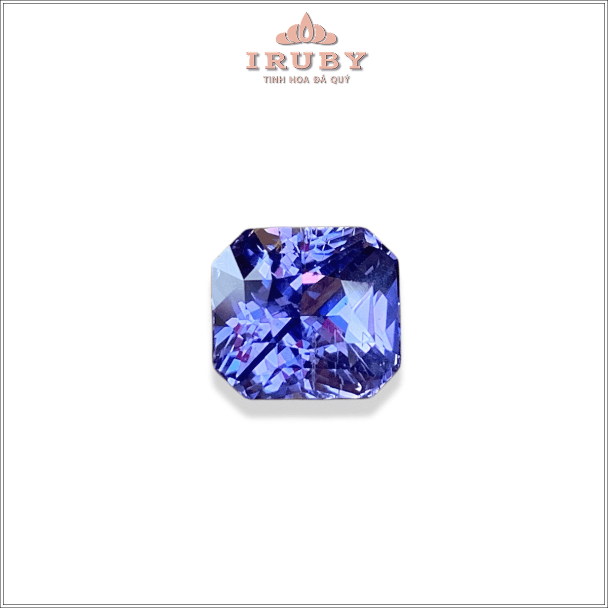 Đá Sapphire tím violet SriLanka tự nhiên 100% 5,01ct - IRPSKG156 2512113501