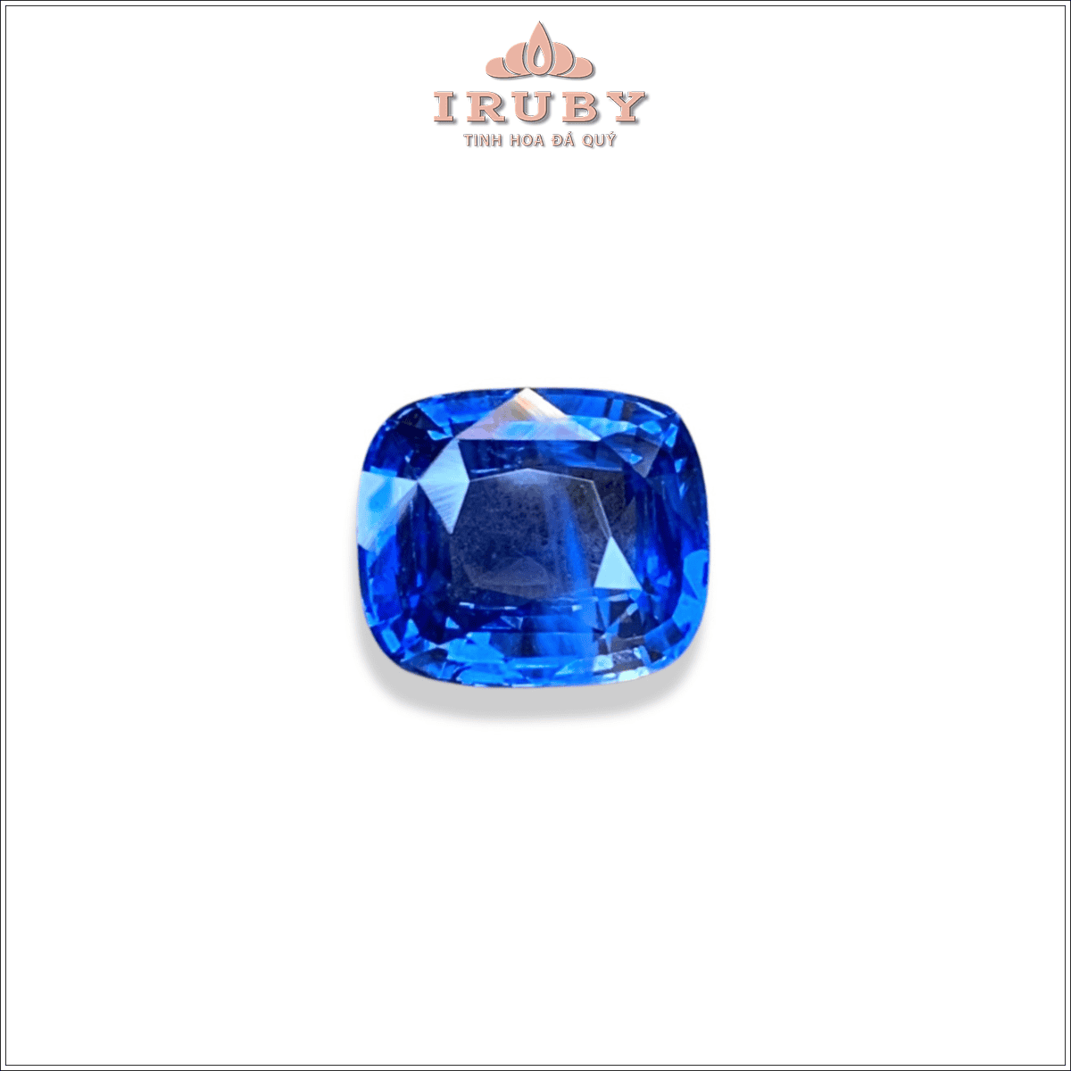 Đá Sapphire xanh lam SriLanka tự nhiên 5,66ct - IRBSKG162 2512140566