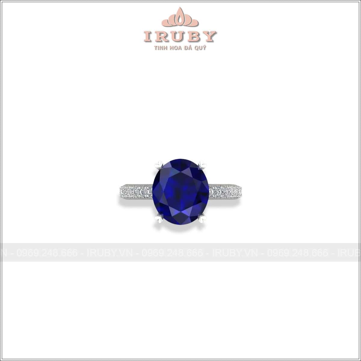 Nhẫn Sapphire 3D Thiết Kế Hiện Đại – Tùy Chỉnh Đá và Chất Liệu Theo Yêu Cầu – IRBS168 256132403