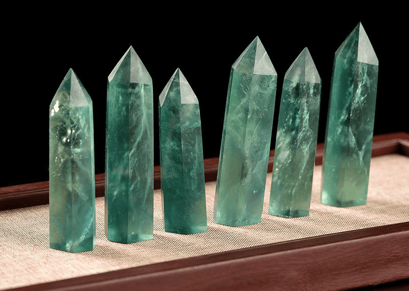 Tru da thach anh xanh co rat nhieu loai va kich thuoc nhung ve mat phong thuy se khong khac nhau