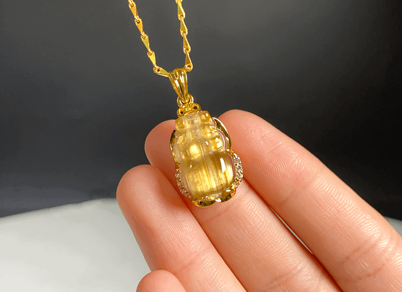 Voi da thach anh toc vong thi nguoi menh Kim va Thuy su dung se mang lai hieu qua phong thuy tot hon