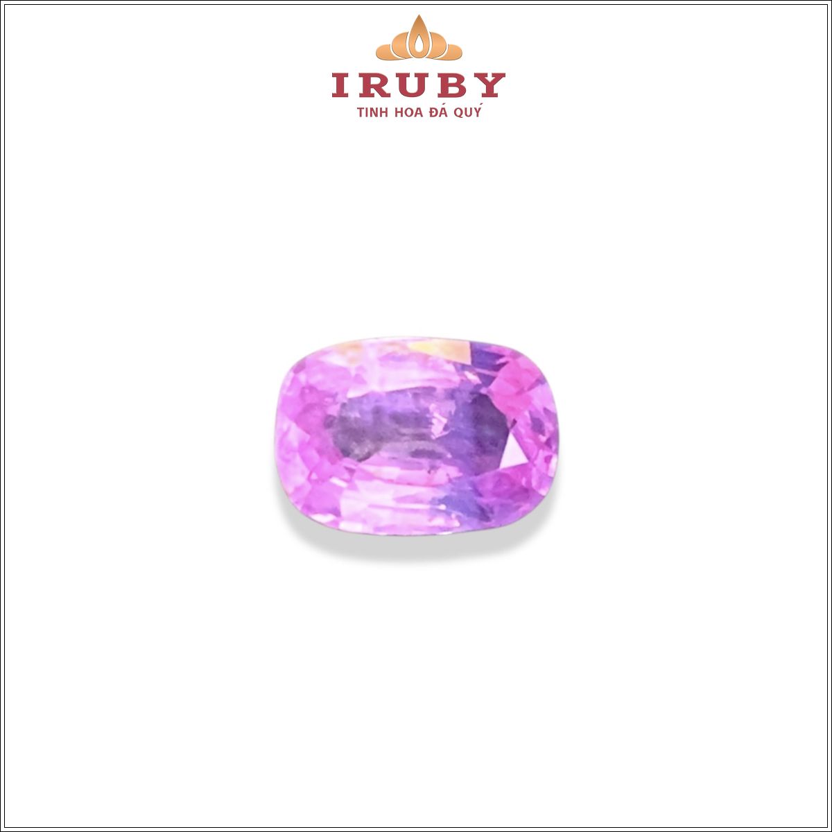 Đá Sapphire hồng tự nhiên 100% 1,08ct - IRHT 2601108