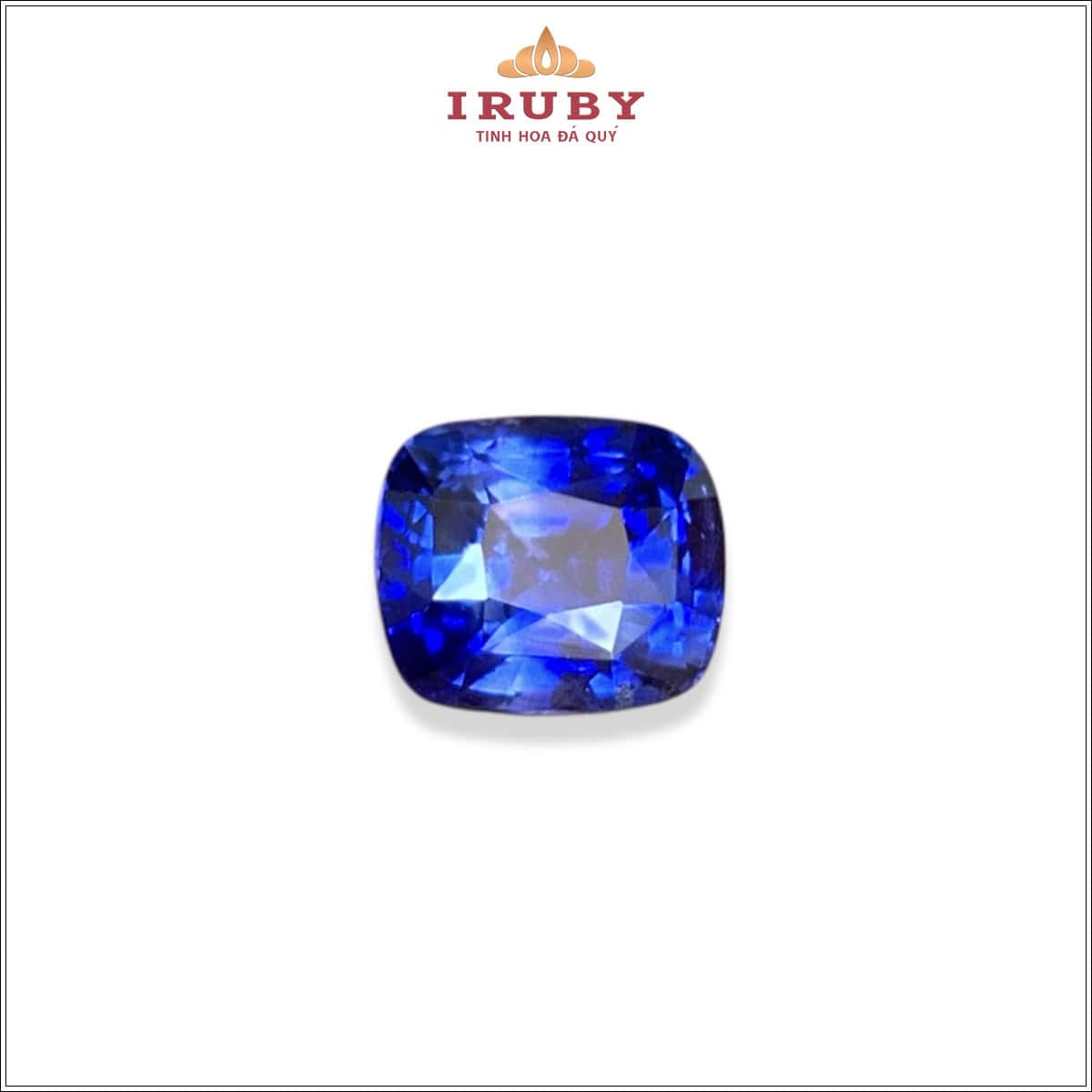 Đá Sapphire xanh lam hoàng gia tự nhiên 100% 1,11ct - IRBSKG 2601111
