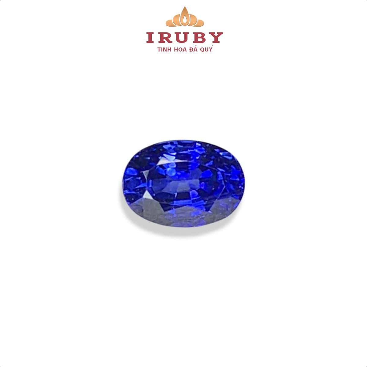 Đá Sapphire xanh lam tự nhiên 1,10ct - IRDU9 2613110