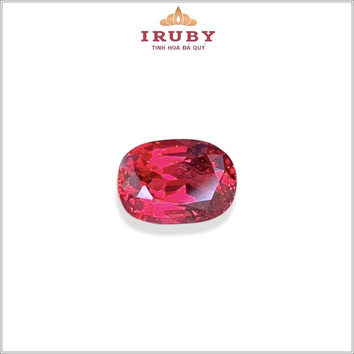 Đá Spinel đỏ Lục Yên thiên nhiên 100% 3,62ct - IRDI155 261115362