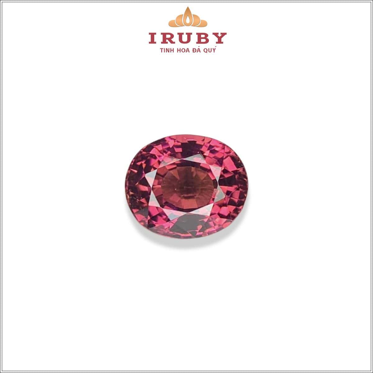 Đá Tourmaline đỏ hồng tự nhiên 4,68ct - IRDU 2616468