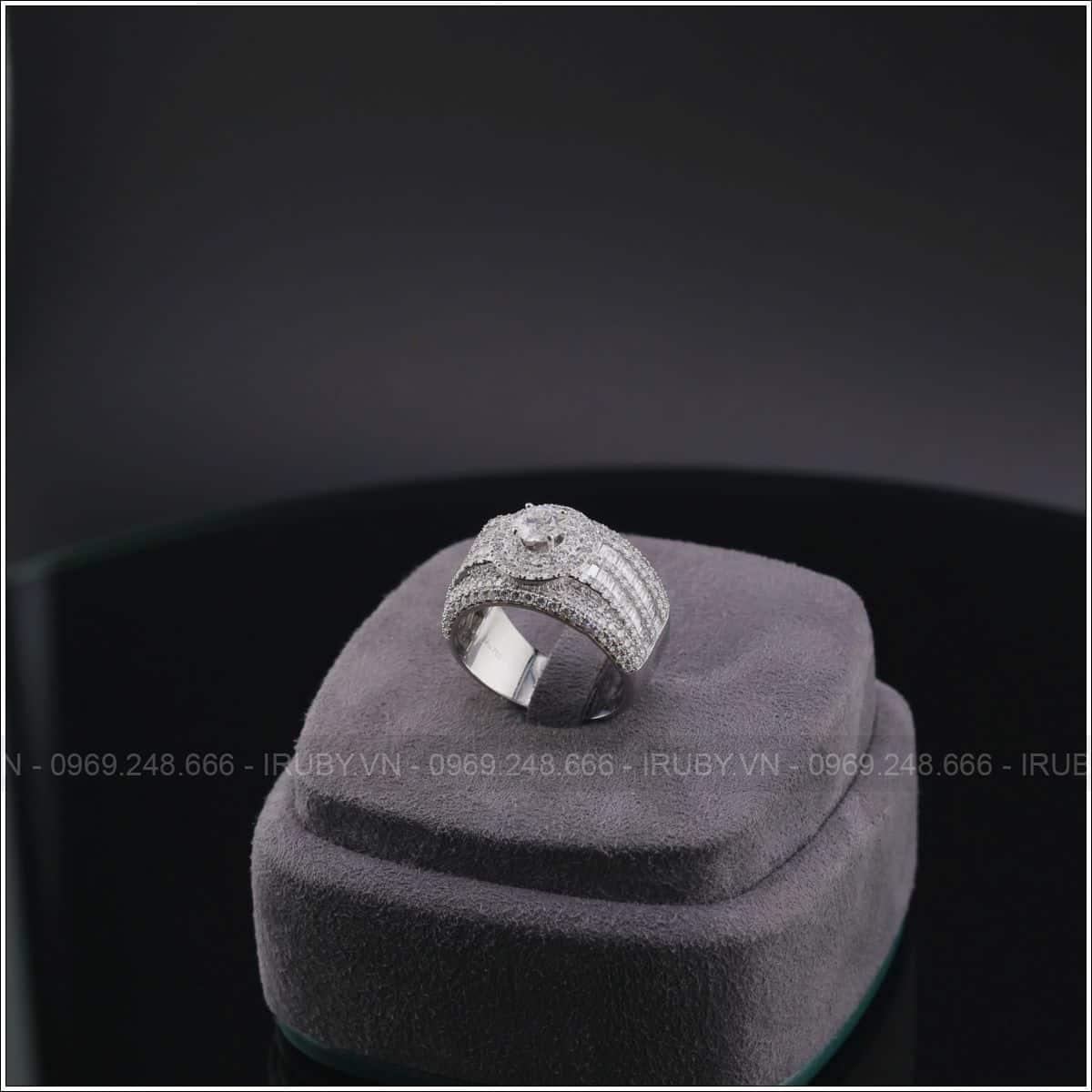 Nhẫn nam kim cương - IRNAKC0012