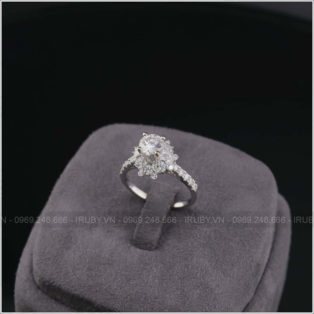 Nhẫn nữ kim cương - IRNUKC097