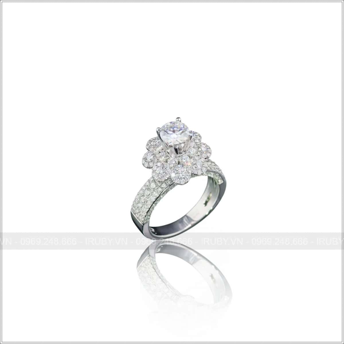 Nhẫn nữ kim cương - IRNUKC098