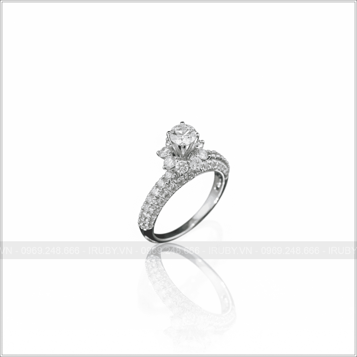 Nhẫn nữ kim cương - IRNUKC099