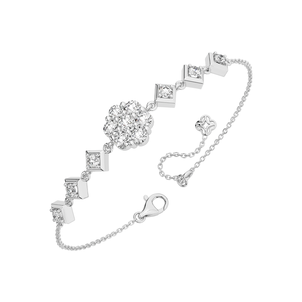 Lắc tay kim cương tự nhiên - IRLTKC012