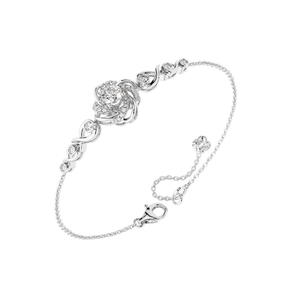 Lắc tay kim cương tự nhiên - IRLTKC013