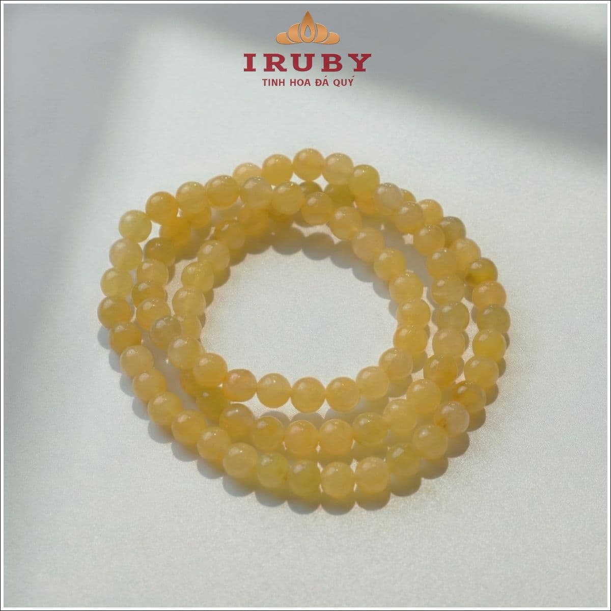 Chuỗi vòng Hoàng Phỉ hạt 6mm – IRNJ 251556