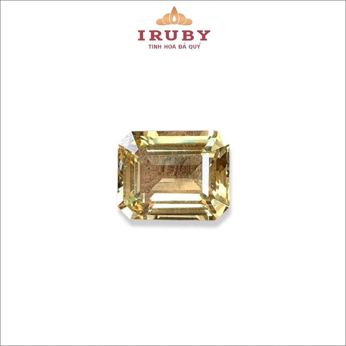 Đá Beryl vàng đẹp tự nhiên 4,97ct - IRBR10 2504497