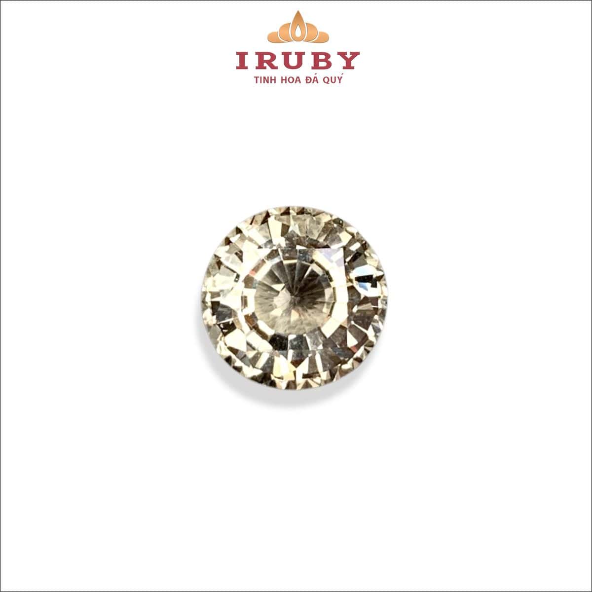 Đá Beryl vàng tròn tự nhiên đẹp tiêu chuẩn 2,28ct - IRBR5 2504228