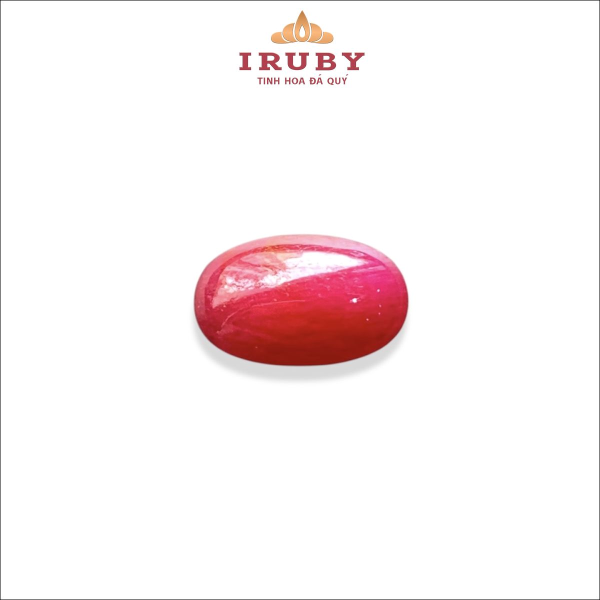 Đá Ruby cabochon tự nhiên 100% 5,70ct - IRDU12 2614570