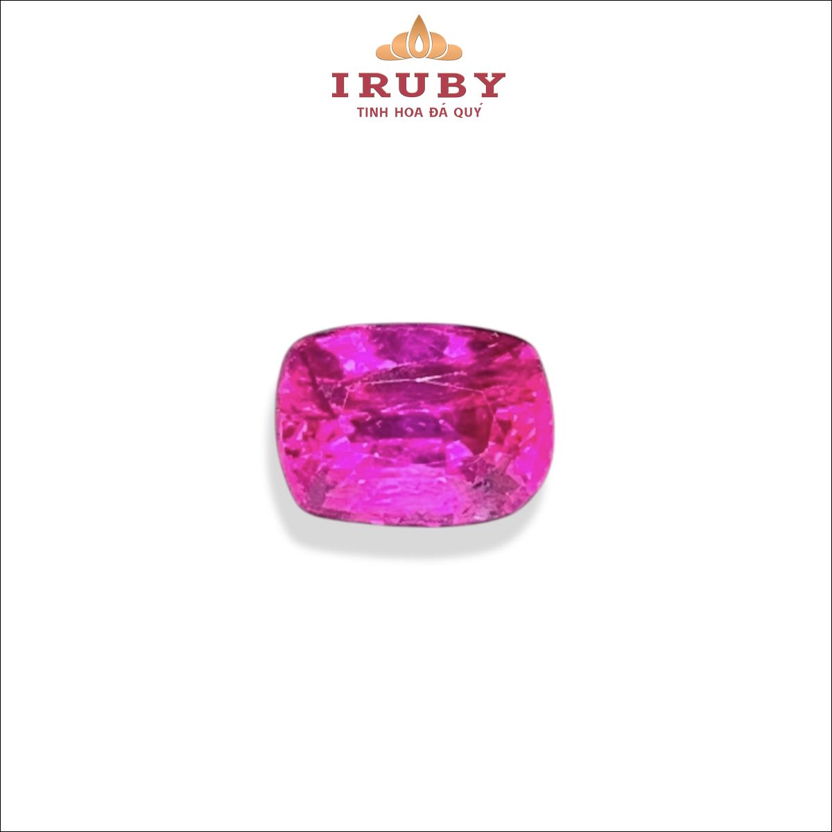Đá Ruby facet tự nhiên 100% 0,80ct - IRNO12 2614080