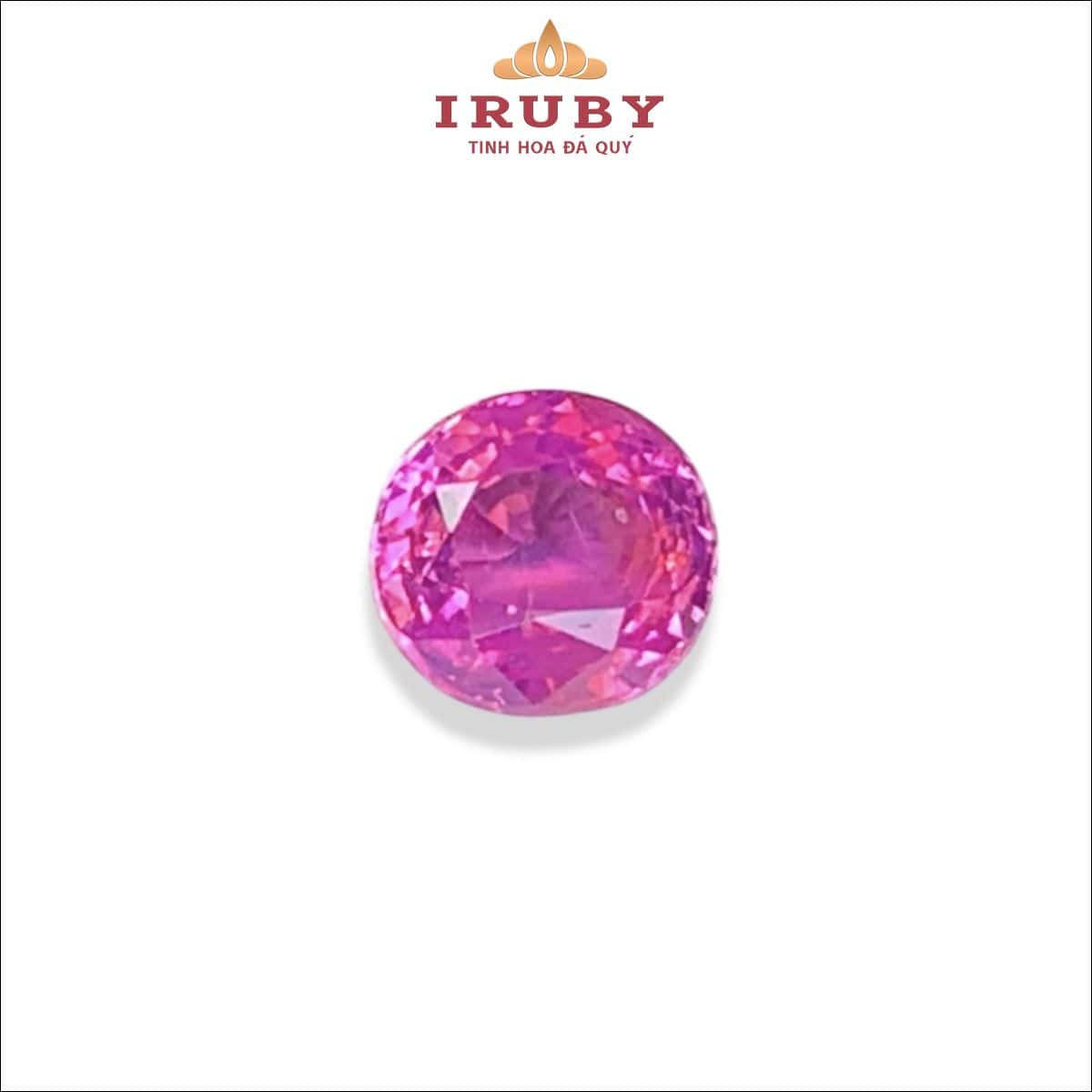 Đá Sapphire hồng thiên nhiên 100% 0,46ct - IRPS8 2612046