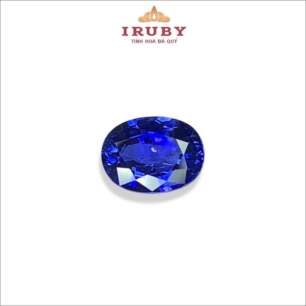 Đá Sapphire xanh lam tự nhiên 1,22ct – IRDU6 2612122