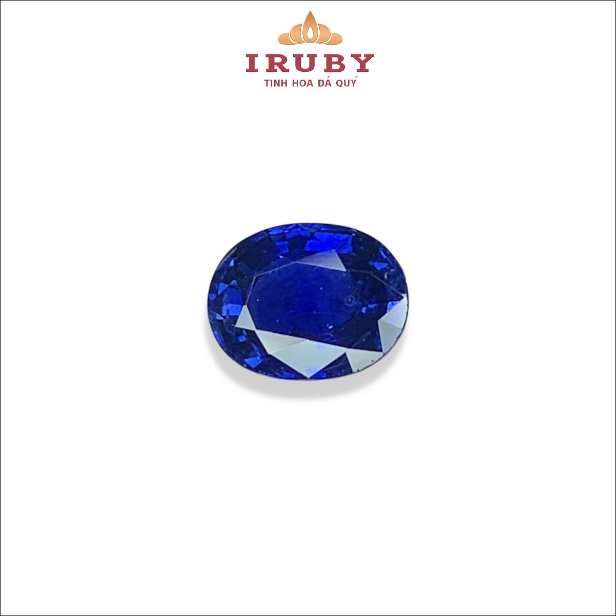 Đá Sapphire xanh lam tự nhiên 1,35ct - IRDU8 2613135
