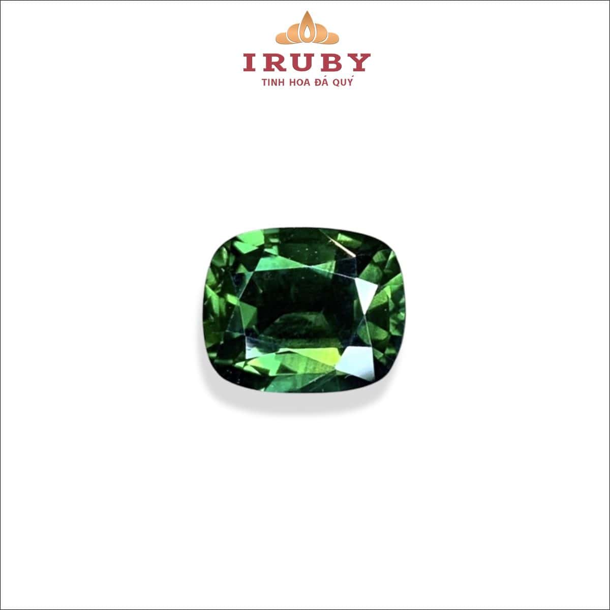 Đá Sapphire xanh lục tự nhiên 100% 2,89ct - IRNO32 26110289