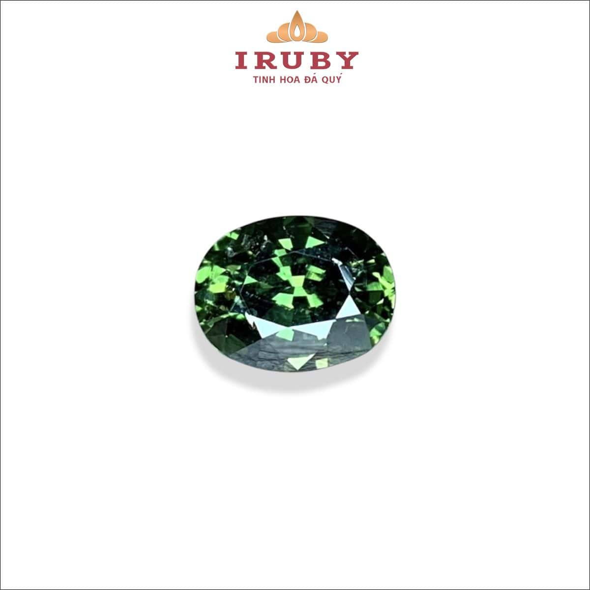 Đá Sapphire xanh lục tự nhiên 100% 2,93ct - IRNO25 26110293