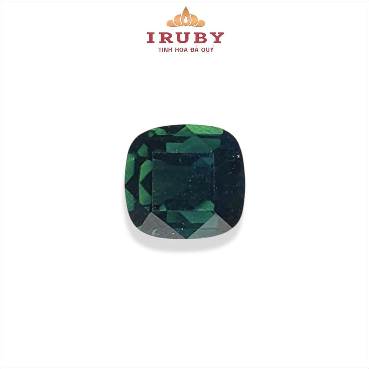 Đá Sapphire xanh lục tự nhiên 2,14ct - IRDU10 2614214