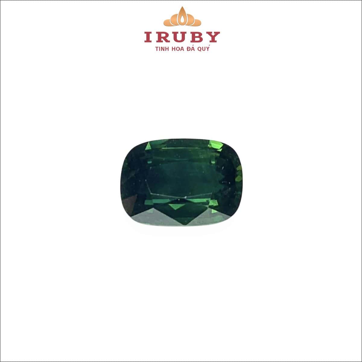 Đá Sapphire xanh lục tự nhiên 2,36ct - IRDU9 2613236